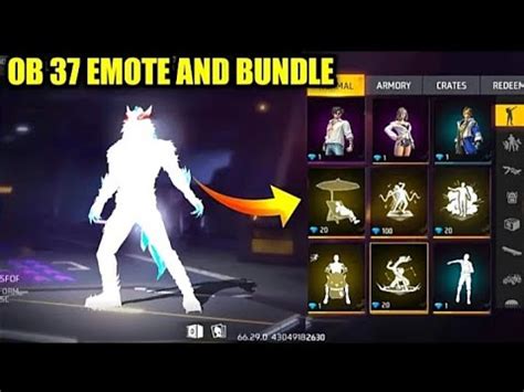 Ob Update New Emote In Free Fire Ff New Animation Upcoming Free