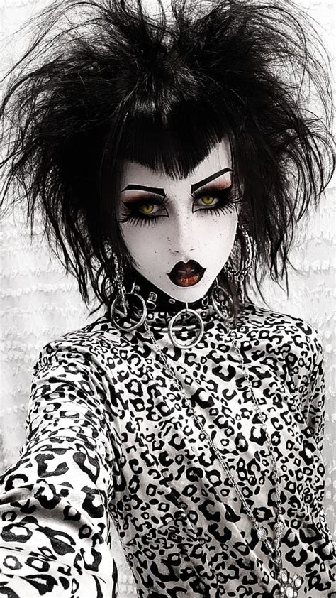 Barfbride In 2024 Goth Hair Goth Makeup Gothic Hairstyles