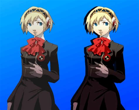 Attempted to enhance Aigis' Persona 3 FES portrait : r/PERSoNA