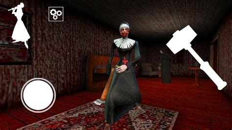 Escaping As Evil Nun In Granny Chapter 2 Door Escape Hard Mode Youtube