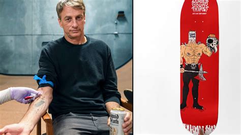 Tony Hawk Is Selling Skateboards Infused With His Blood The Dad