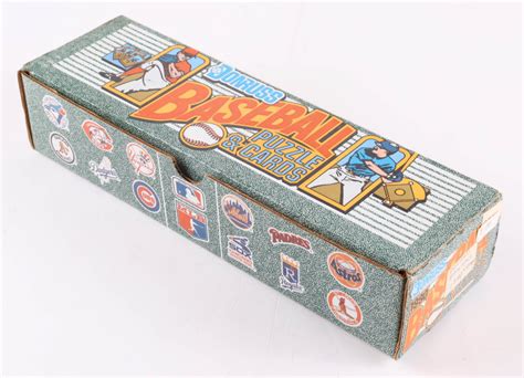 1990 Donruss Baseball Puzzle Cards Box Complete Set Of 728 Cards