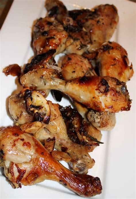 Nz Roasted Garlic Lemon And Rosemary Chicken Drumsticks