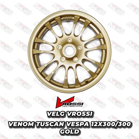 Jual Velg Vrossi Venom Tuscan Front Rear Vespa Gt Series Gts Velg