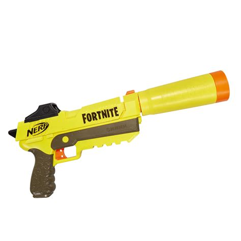 NERF Fortnite SP L Elite Dart Blaster With 6 Official Nerf Fortnite