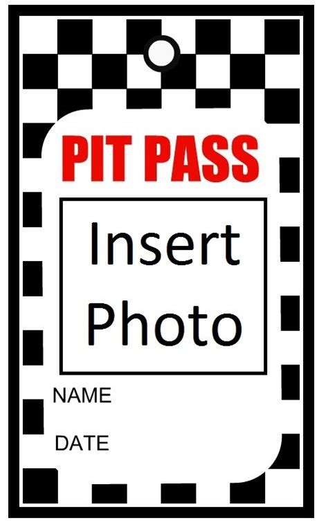 Pinewood Derby Pit Passes Free Printable Artofit