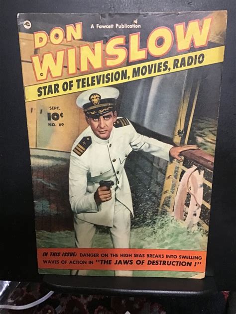 Don Winslow Of The Navy 69 1951 Midgrade FN Wow Photo Cover Key