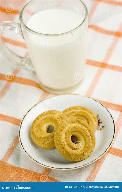 Milk And Biscuit Royalty Free Stock Photography Image 13172137