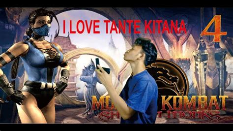 Aku Melawan Tante Kitana Mortal Kombat Shaolin Monks Youtube