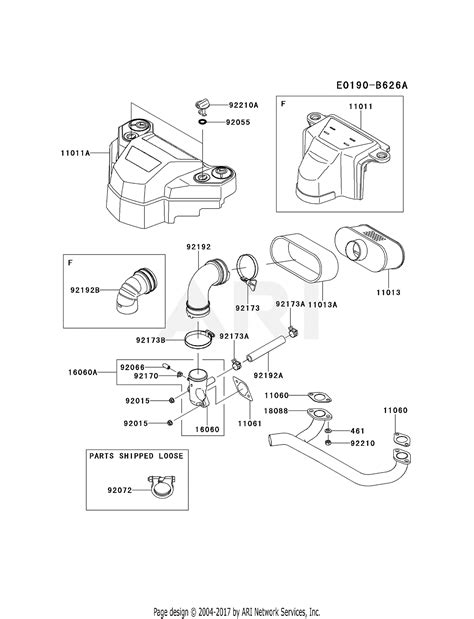 Kawasaki Fs V Gs Stroke Engine Fs V Parts Diagram For Air