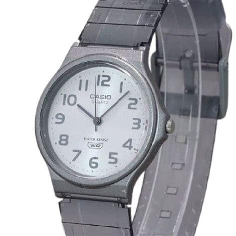 Ripley RELOJ ANALOGO CASIO ORIGINAL CLASICO MQ 24S 8B RESINA MUJER