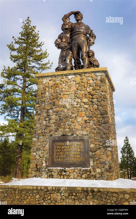 Monument To The Donner Party Donner Memorial State Park Truckee