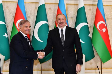 President Ilham Aliyev And Prime Minister Muhammad Shehbaz Sharif Made