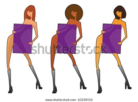 Naked Women Stock Vector Royalty Free 63238156 Shutterstock
