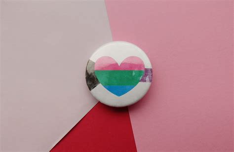 Demisexual Polyromantic Badge Lgbt Pins Queer Pride T Etsy Uk