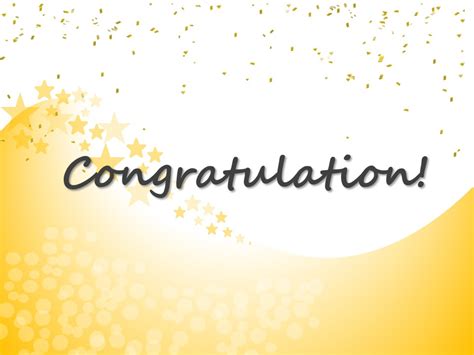 Congratulations Powerpoint Template Powerpoint Templates Infographic