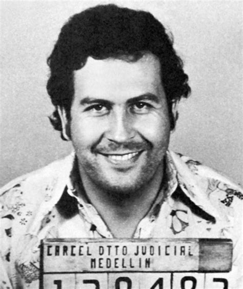 Fahndungsfoto Von Pablo Escobar 1976 Durch Das Auge Der Geschichte