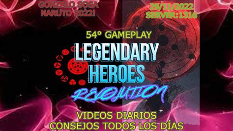 LEGENDARY HEROES REVOLUTION 54 GAMEPLAY CÓDIGOS EVENTOS TIPS CONSEJOS