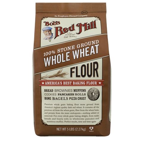 Bob S Red Mill Stone Ground Whole Wheat Flour Lbs Kg