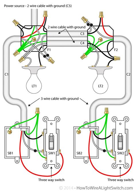 Electrical Wiring Diagram For Two Light Switches [diagram] 2