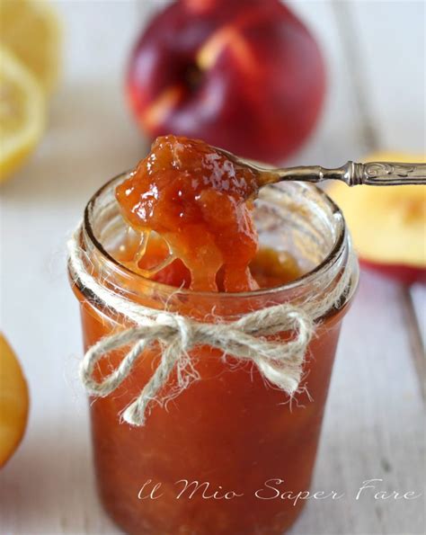 Marmellata Di Pesche Ricetta Confettura Fatta In Casa