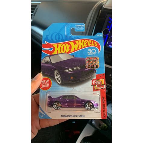 Jual Hot Wheels Nissan Skyline Gt R R Ungu Factory Sealed Rare Shopee Indonesia