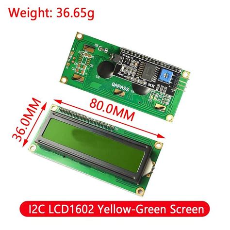 Lcd Module Blue Green Screen For Arduino Lcd