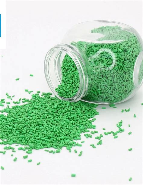 Non Woven Light Green Reprocessed LDPE Granules For Plastic Industry