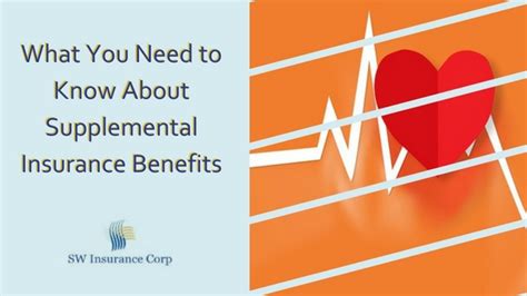 What You Need To Know About Supplemental Insurance Benefits Sw