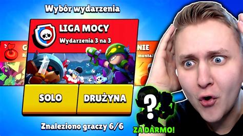 ZAGRAŁEM w LIGĘ MOCY Nowy TRYB w Brawl Stars Tu są NIESAMOWITE