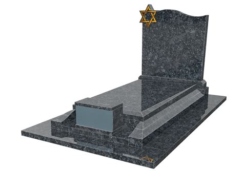 Monument funéraire Israélite 3 Granits Michel Maffre