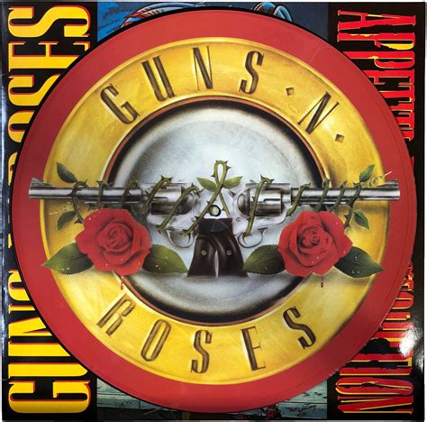 Guns N Roses ‎welcome To The Jungle Uk 12 Single Vinyl Limited