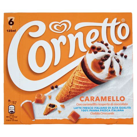 Cornetto Algida Caramello Gelati G Carrefour