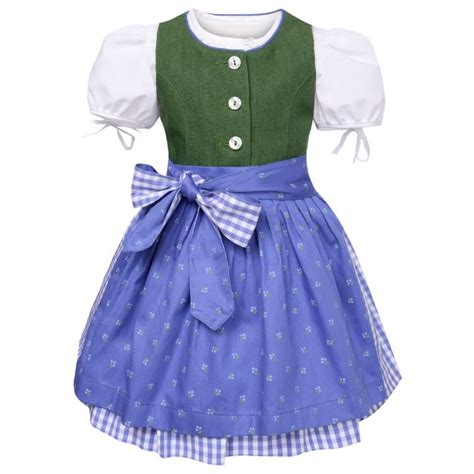 Kinderdirndl Emma In Gr N Von Berwin Und Wolff Dirndl Tuch Modestil