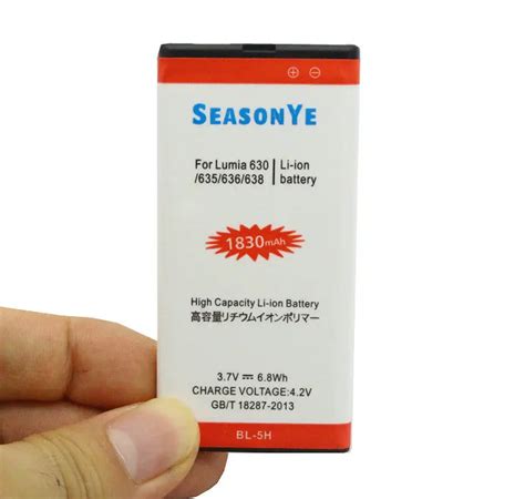 Seasonye Pcs Lot Mah Wh Bl H Replacement Battery For Nokia