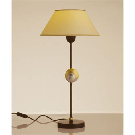 Holl Nder Snail Three Tischleuchte Braun Gold Wei K Lampe De