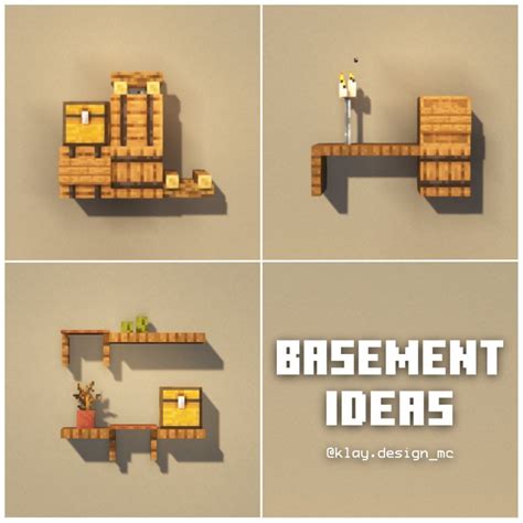 Klaydesign • Minecraft Builder On Instagram Basement Ideas These