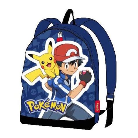 Pokémon Sac à Dos Sacha Pikachu Cdiscount Bagagerie Maroquinerie