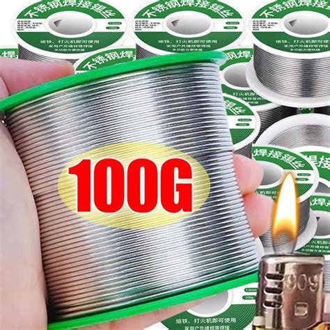 Polocat 20 50 100g Soldering Tin Wires Easy Melt Stainless Steel Low