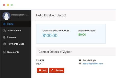 Online Subscription Management Software Zoho Subscriptions