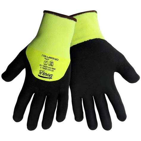 Global Glove Samurai Cr183nft Hi Vis Cut Resistant Gloves