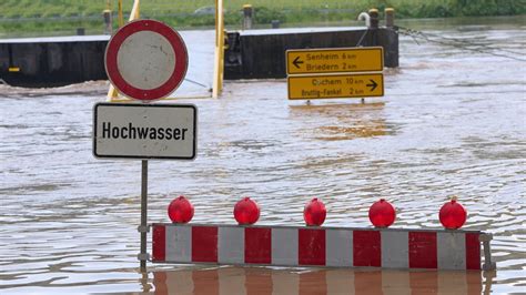 Beschluss Der Landesregierung Soforthilfen Für Betroffene Des Pfingst Hochwassers Zeit Online