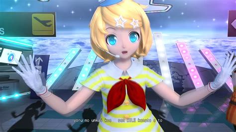 Tricolore Airline Feat Kagamine Rin Hatsune Miku Project Diva