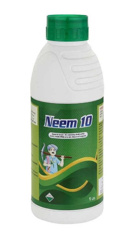 Liquid Neem Oil Pesticide Packaging Type Bottle 1 L At Rs 880 Litre