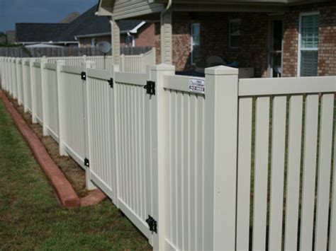 American Classic Vinyl Picket Fence Bryant Fence Company