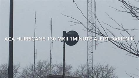 Aca Hurricane 130 Mkii Alert Ambience Darien Il Youtube