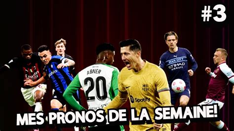 3 INTER Vs MILAN BARCA Vs BETIS WESTHAM Vs MAN CITY LES PRONOS DE