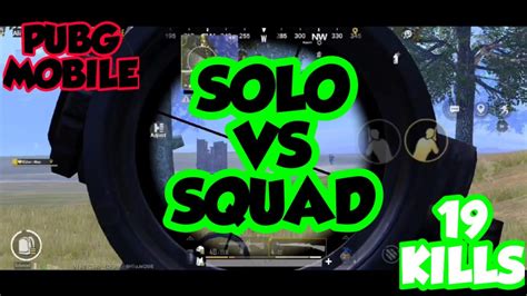 Can I Survive In Solo Vs Squad PUBGMOBILE YouTube