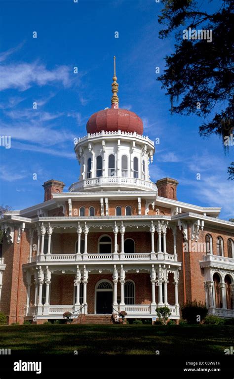 Longwood Historic Antebellum Octagonal Mansion Located In Natchez