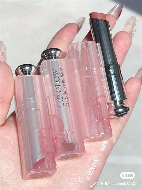 พร้อมส่ง 💗 Dior Lip Glow 038 Rose Nude Limited Edition Line Shopping